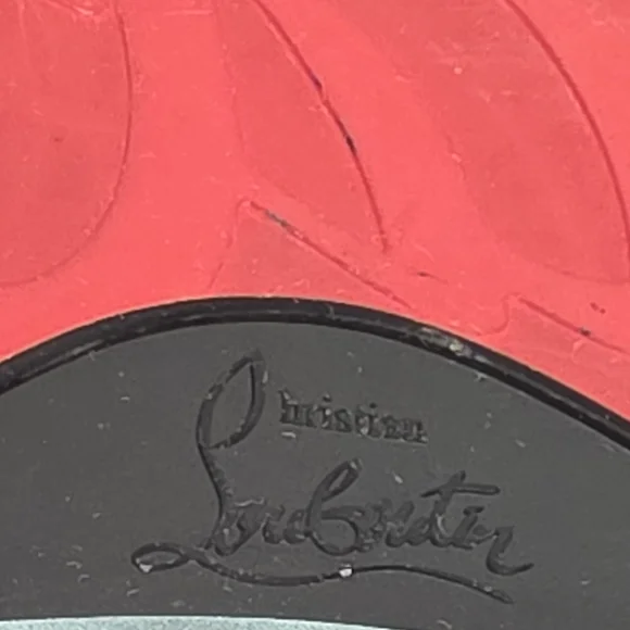 Christian Louboutin Black Spiked Men's High Top Sneakers Mens Sz 44/ 11 - Picture 6 of 8